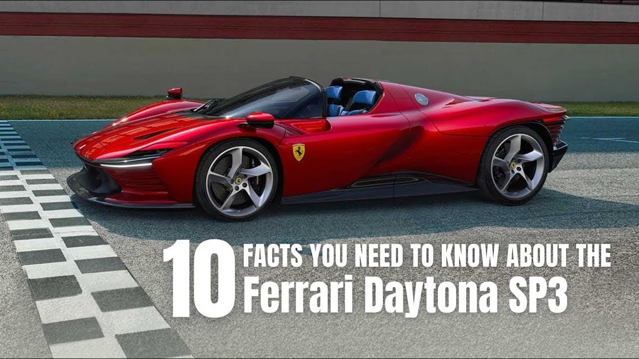 10 FACTS about the Ferrari Daytona SP3 1