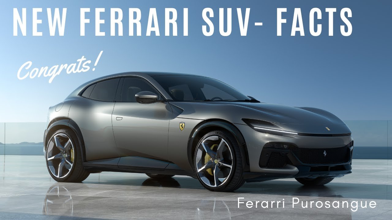 Ferrari Purosangue | Everything you want to know about the new Ferrari SUV
