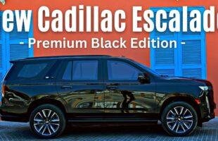 2022 Cadillac Escalade Premium Sport (Black Edition) – Is It Most Luxurious SUV? (Full Details)