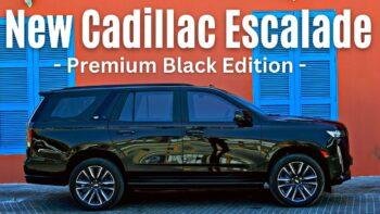 2022 Cadillac Escalade Premium Sport (Black Edition) – Is It Most Luxurious SUV? (Full Details)