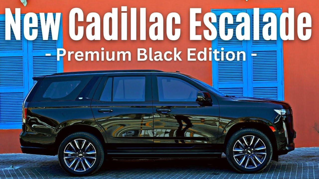 2022 Cadillac Escalade Premium Sport (Black Edition) – Is It Most Luxurious SUV? (Full Details)