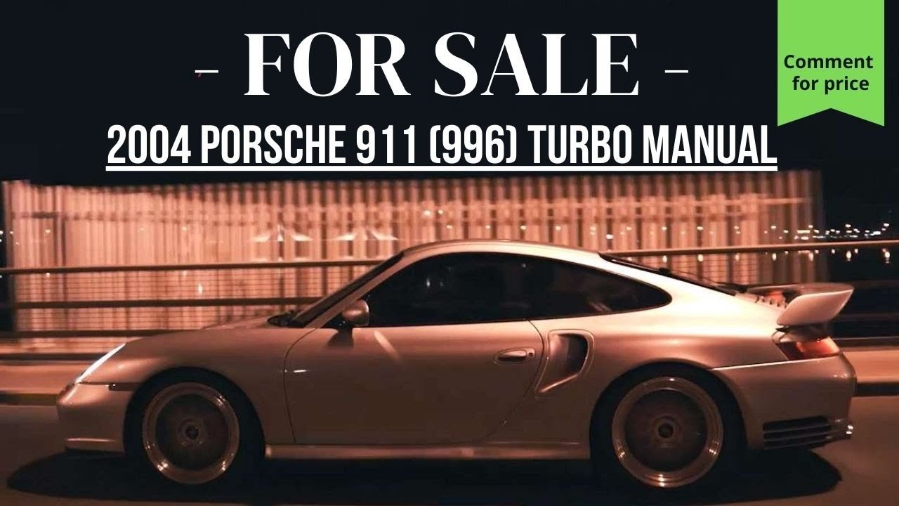 Porsche 996 Turbo Manual || Cruising at Midnight in Manama